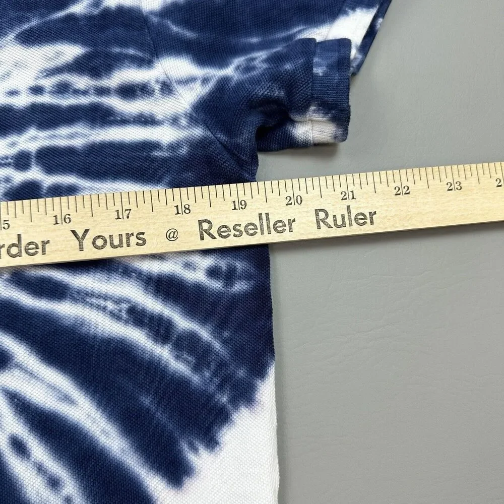 Polo Ralph Lauren Polo Shirt Mens Small Tie Dye Olympic Team USA Custom Slim Fit